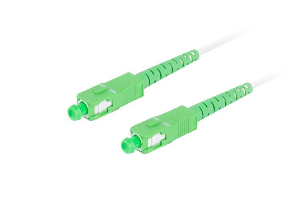 EAN 5901969430813 - Lanberg FO-SASA-SS31-0500-WH Cable de fibra óptica e InfiniBand 50 m SC Blanco imagen 2