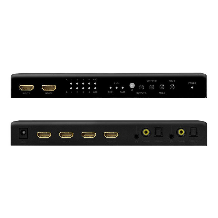 EAN 4052792062472 - LogiLink HD0049 matriz de conmutación Matriz de conmutación AV 5 W imagen 5