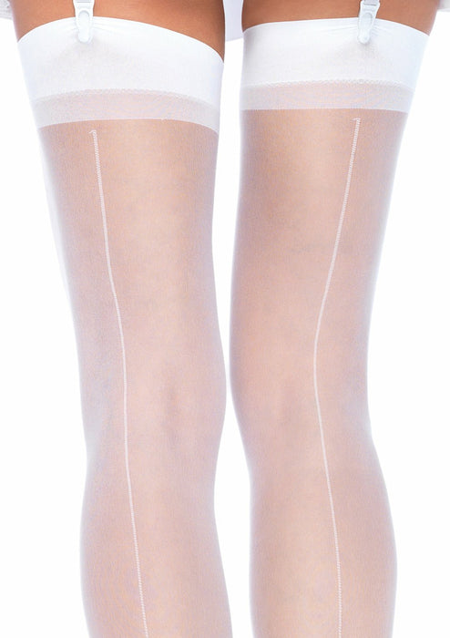 EAN 0714718001326 - Leg Avenue 1000_00222 pantis y media Blanco imagen 2