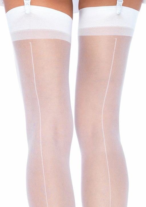 EAN 0714718001326 - Leg Avenue 1000_00222 pantis y media Blanco imagen 2