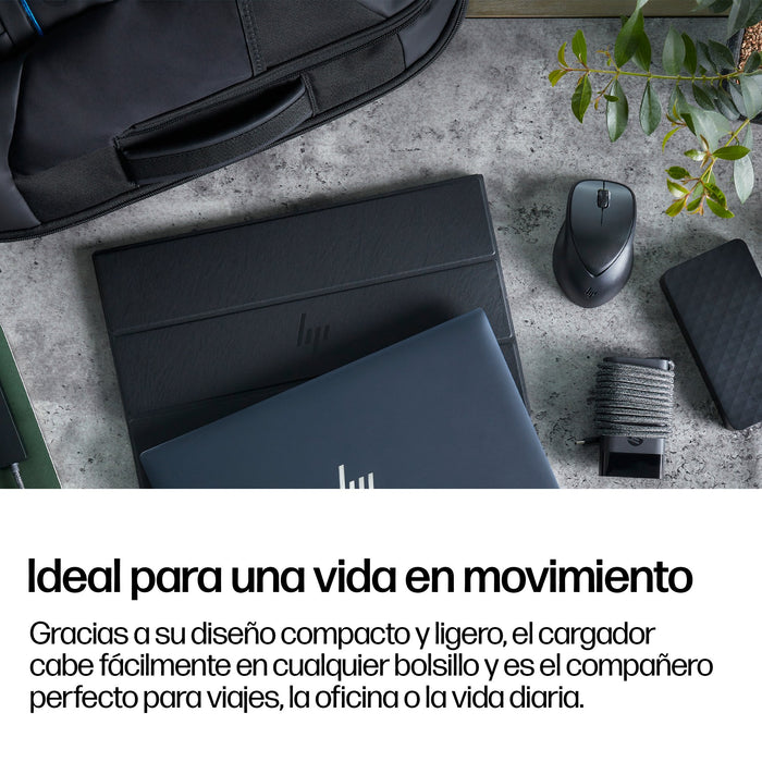 EAN 198122961122 - HP 65W USB-C Laptop Charger adaptador e inversor de corriente Interior Negro imagen 4