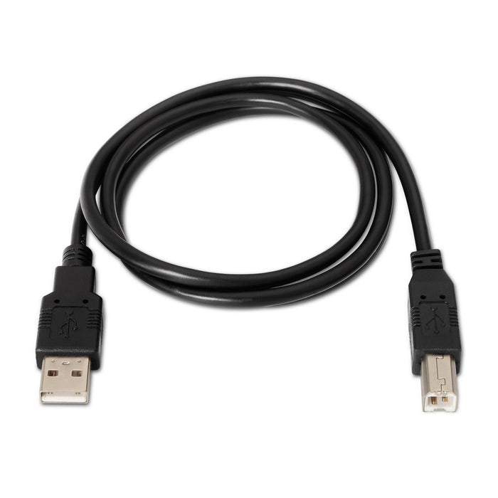 EAN 8436574700077 - AISENS A101-0008 cable USB USB 2.0 4,5 m USB A USB B Negro imagen 2