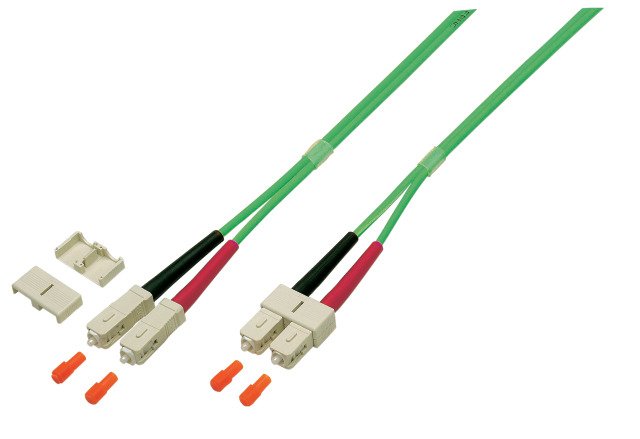 Cable De Fibra Optica Efb Elektronik O0318.5om5 Optica 5 M 2x Sc Lszh Om5 Verde