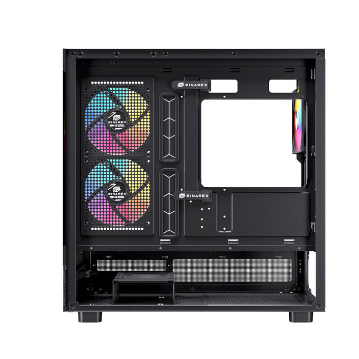 EAN 6977277367256 - Einarex EXCS-PR-500R-B carcasa de ordenador Midi Tower Negro imagen 10