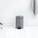 EAN 8710755113246 - Brabantia 113246 papelera 3 L Alrededor Platino imagen 5