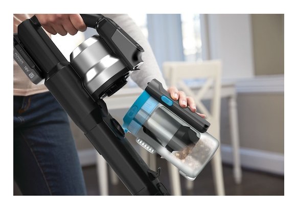 Aspiradora  Black & Decker Bsv520brb-Qw  De Pie Y Escoba Eléctrica Aspiradora Escoba Batería Secar Sin Bolsa 0,65 L Azul 2 Ah