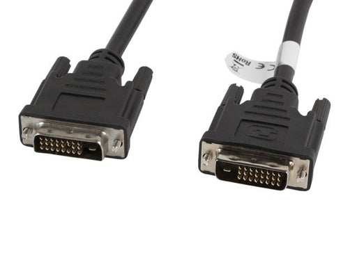 EAN 5901969413434 - Lanberg CA-DVID-10CC-0030-BK Dvi-D (24+1Pol) Stecker auf Dvi-D (24+1Pol) Stecker Dual Link Kabel, 3m schw imagen 1