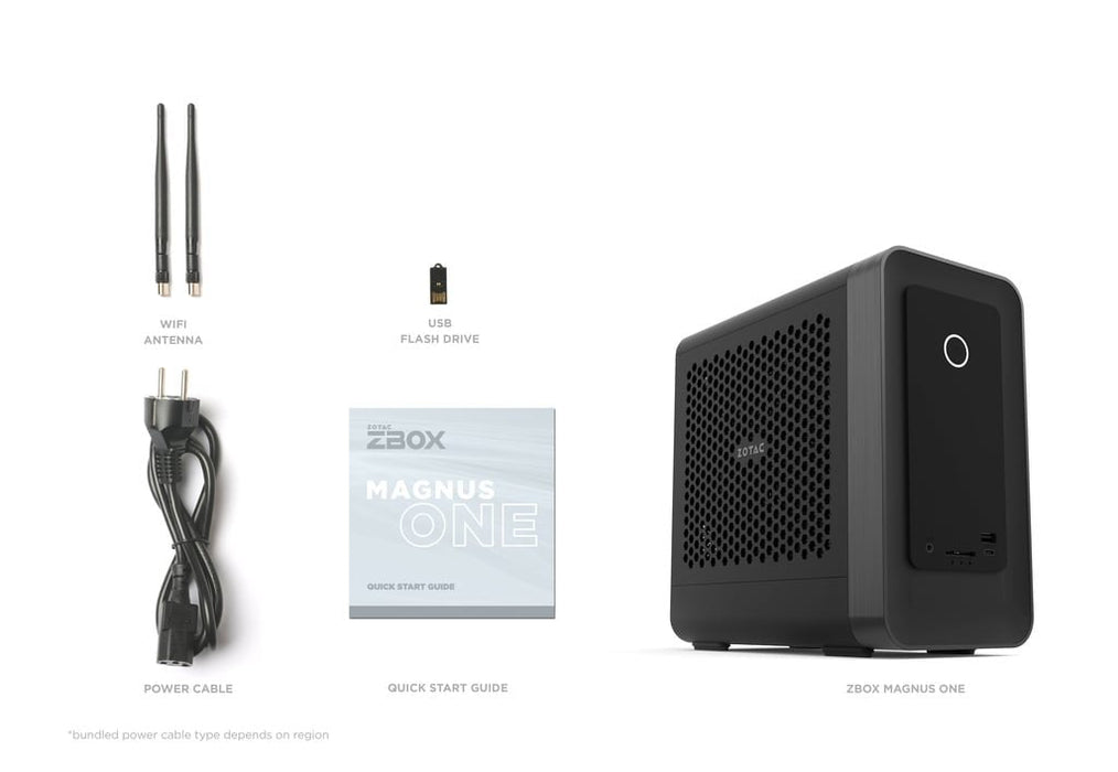 Zotac Magnus One Eu27507tc, Barebone Negro, Sin Sistema Operativo Zbox-Eu27507tc-Be