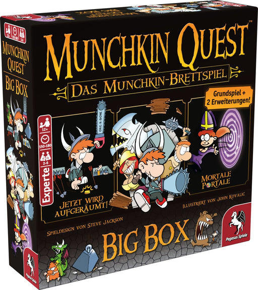 EAN 4250231714092 - Pegasus Spiele Munchkin Quest 180 min Juego de mesa imagen 1