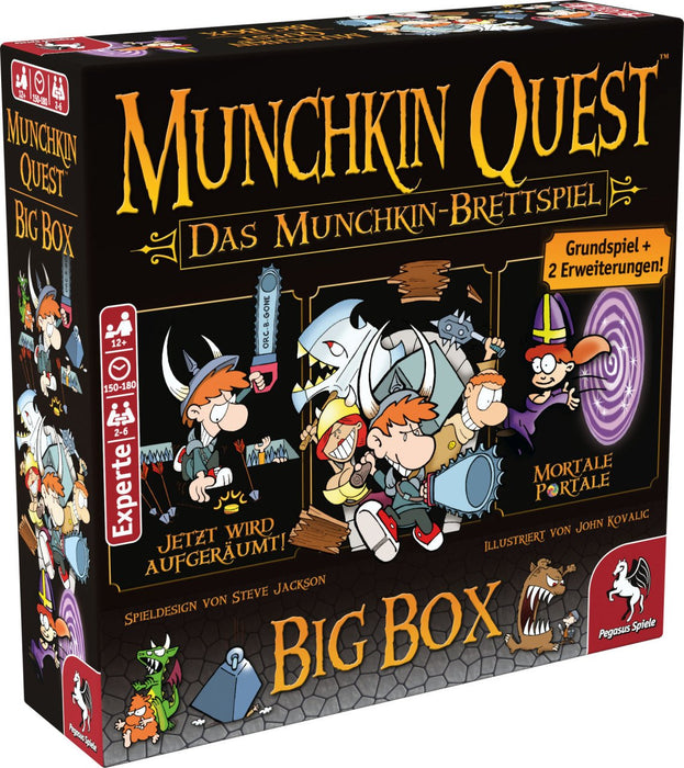 EAN 4250231714092 - Pegasus Spiele Munchkin Quest 180 min Juego de mesa imagen 1
