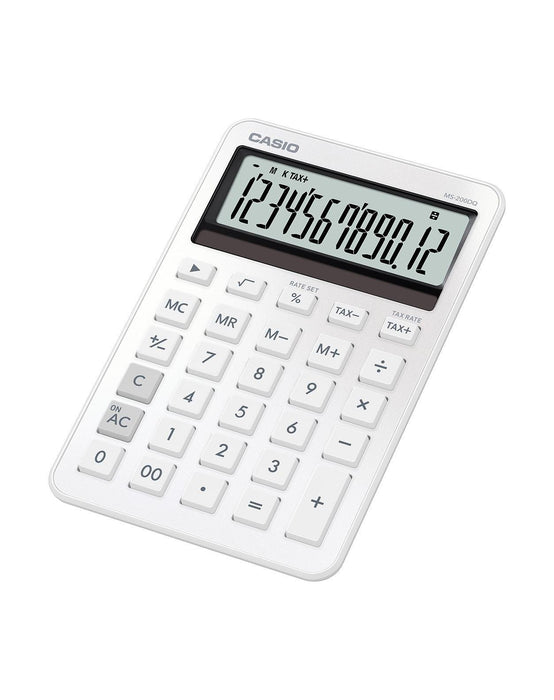 EAN 4549526621031 - Casio MS-200DQ calculadora Escritorio Calculadora básica Blanco imagen 2