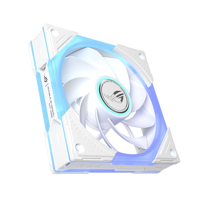 Ventilador Pc Asus Rog Eurux Gr120 Fan Argb Reverse Blanco 3in1