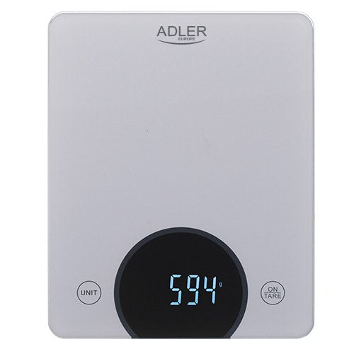 Báscula De Cocina Adler Ad 3173s Plata