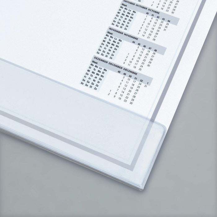 Sigel Alfombrilla De Escritorio Protect 2026 2027 Blanco Papel 59,5 X 41,0 Cm, 40 Hojas