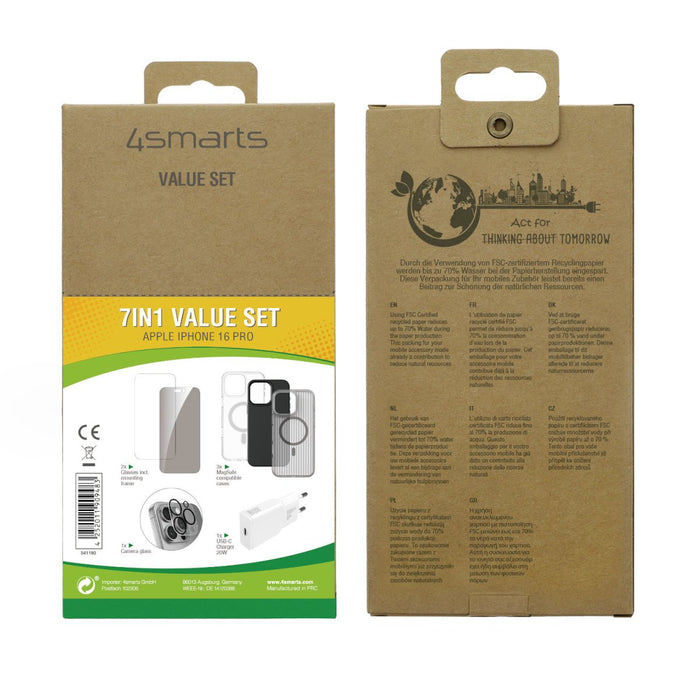 EAN 4252011909483 - 4smarts 541190 kit arrancador para teléfono móvil Negro, Gris, Transparente, Blanco imagen 5