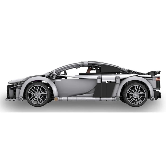 Jamara Cada Audi R8 Coupé 1:14 Gris 2,4ghz Bricks