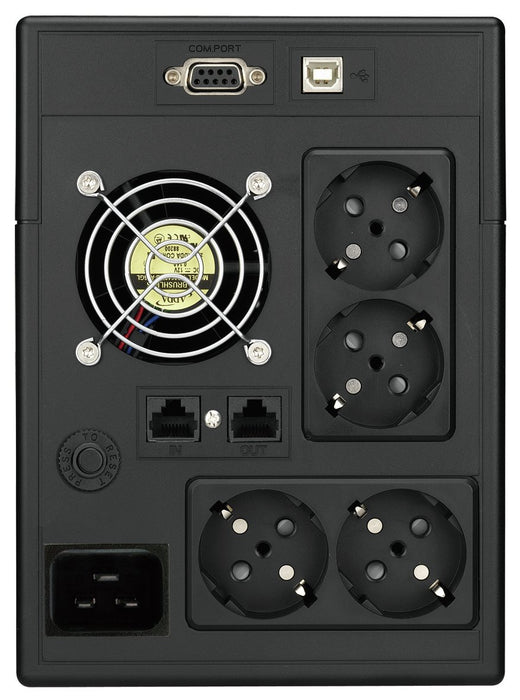 EAN 4260074982237 - PowerWalker VI 3000 SCL FR sistema de alimentación ininterrumpida (UPS) Línea interactiva 3 kVA 1800 W 4  imagen 4