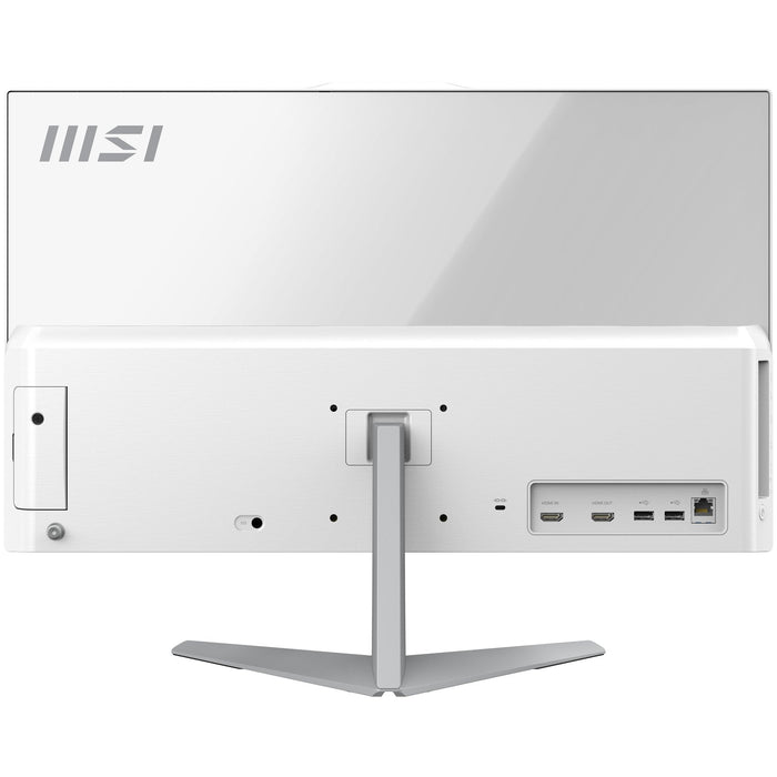 Msi Modern Am242 1m-2222eu Intel Core 3 100u 60,5 Cm (23.8) 1920 X 1080 Pixels Pc All-In-One 8 Go Ddr5-Sdram 512 Go Ssd Windows 11 Pro Wi-Fi 6e (802.11ax) Negro