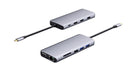 EAN 5704174098577 - eSTUFF ES623009 hub de interfaz USB 3.2 Gen 1 (3.1 Gen 1) Type-C 5000 Mbit/s Gris imagen 1