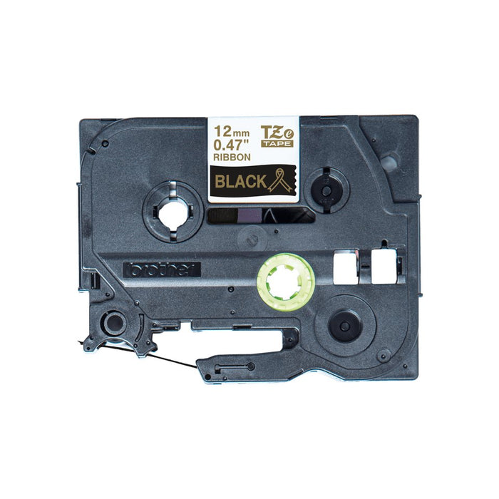EAN 4977766802345 - Brother TZE-R334 cinta para impresora de etiquetas Oro sobre negro imagen 4