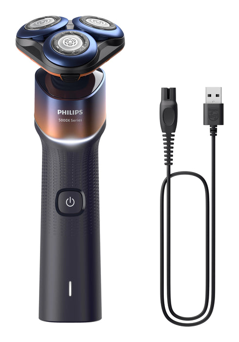 EAN 8720689029155 - Philips X5012/00 afeitadora Máquina de afeitar de rotación Azul, Naranja imagen 1