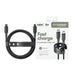 EAN 5715685027673 - PanzerGlass empower™ by ® Racing 240W USB-C to USB-C Cable | USB 2.0 | 2M | Space Black cable USB Negro imagen 2