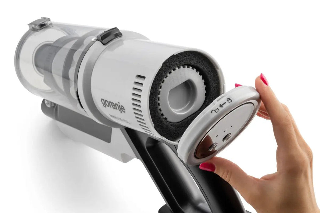 EAN 3838783075840 - Gorenje SVC259400NES Aspiradora escoba 2 en 1 Batería Secar Micro Sin bolsa 0,6 L 200 W Plata imagen 20