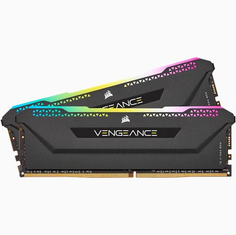 Memoria Ram Corsair Ram Ddr4 3200 64gb (2x32gb) C16 Rgb Pro Vengeance