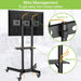 EAN 8051128105643 - Techly ICA-TR16T soporte para pantalla de señalización 177,8 cm (70") Negro imagen 6