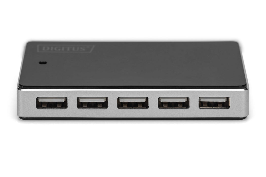 EAN 4016032331445 - Digitus DA-70229 hub de interfaz 480 Mbit/s Negro, Plata imagen 6