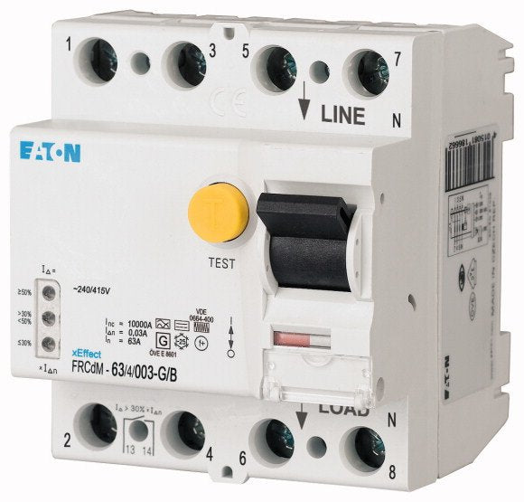 Eaton Frcdm-63 4 003-G B Digit. 167894 Allstrom Fi-Schalter 63a 4p 30ma Typ B