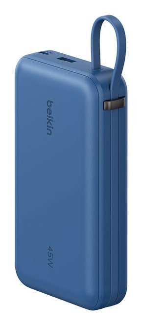 Belkin Powerbk.+ Displ. 45w Blau 20.000mah/Usb-C Kabel Bpb036hqbl