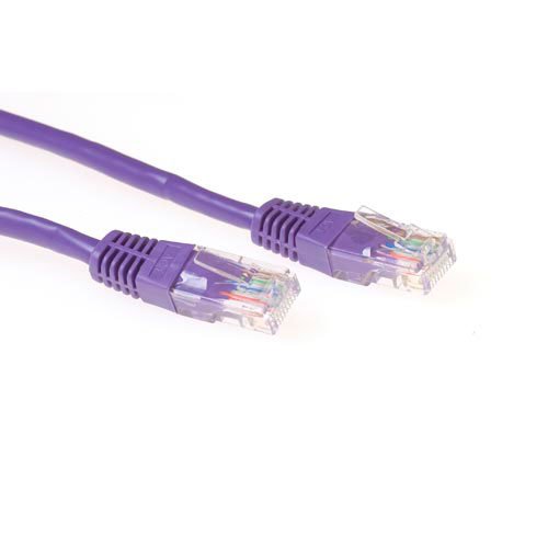 Morado 10 Meter U Utp Cat6 Patch Cable With Rj45 Connectors