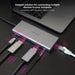 EAN 8433281015579 - Nanocable 10.16.4612 base para portátil y replicador de puertos Alámbrico USB 3.2 Gen 1 (3.1 Gen 1) Type- imagen 5