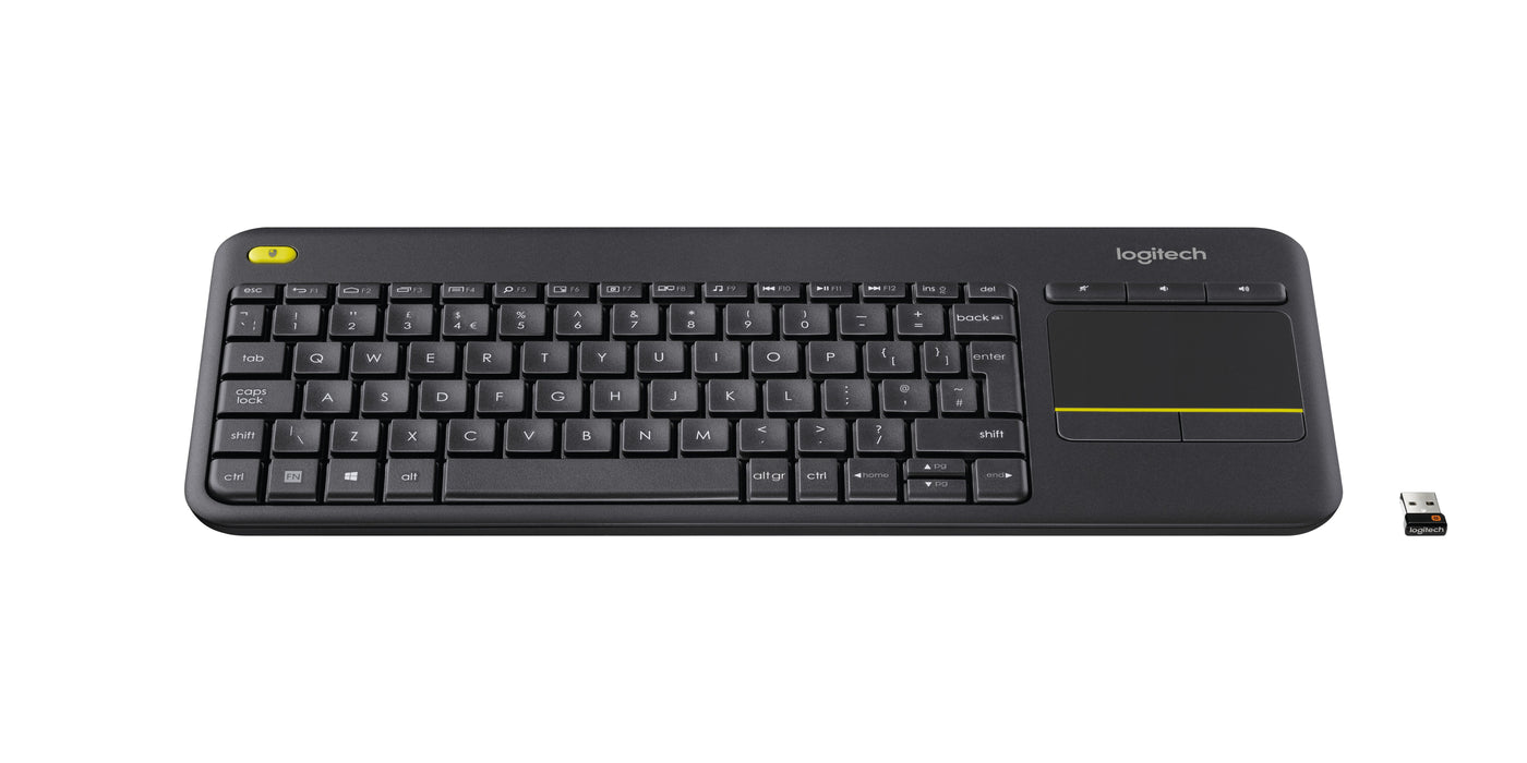 EAN 5099206070868 - Logitech K400 Plus Tv teclado Universal RF inalámbrico Eslovaco Negro imagen 1