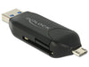EAN 4043619917341 - DeLOCK 91734 lector de tarjeta USB/Micro-USB Negro imagen 2
