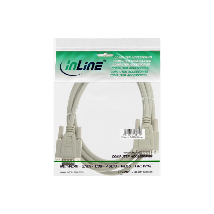 Cable Vga Inline 15 Pines Hd Macho A Macho Gris 10m