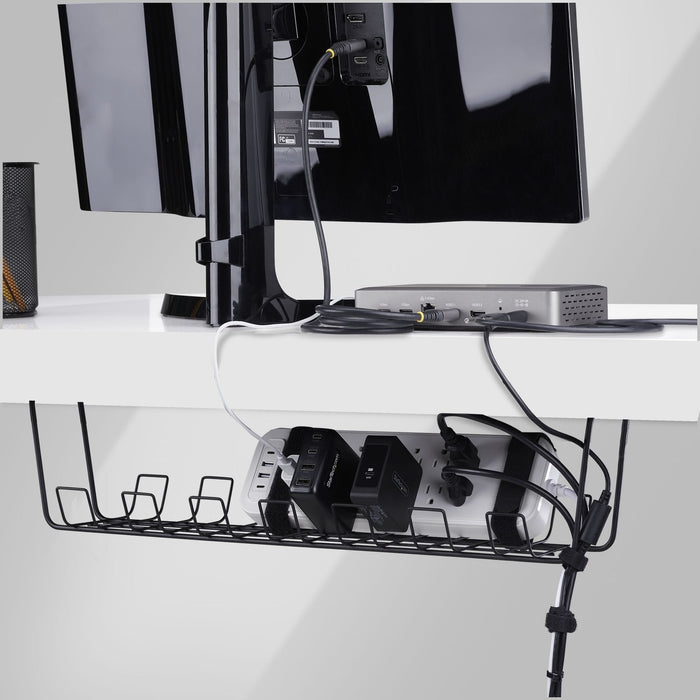 Bandeja De Gesti N De Cables Para Debajo Del Escritorio Taa