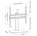 EAN 4015867227169 - Equip 650611 soporte para TV 139,7 cm (55") Negro imagen 9