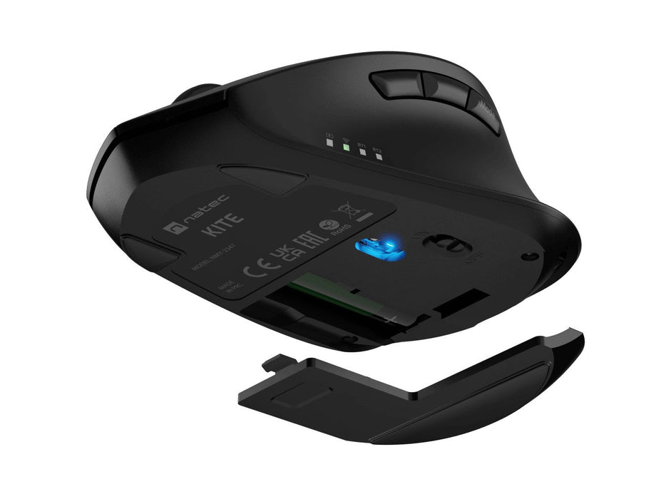 EAN 5901969449655 - NATEC Kite ratón Oficina Mano derecha RF Wireless + Bluetooth Óptico 4000 DPI imagen 6