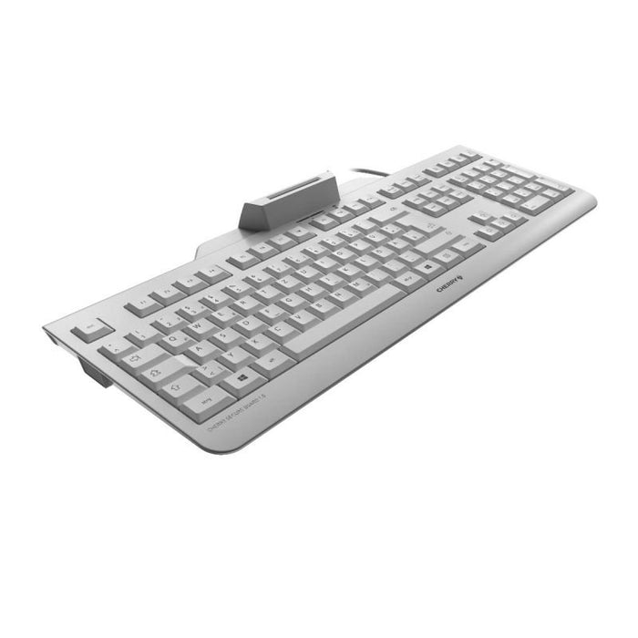 EAN 4025112090547 - CHERRY JK-A0400FR-0 teclado Oficina USB AZERTY Francés Blanco imagen 2