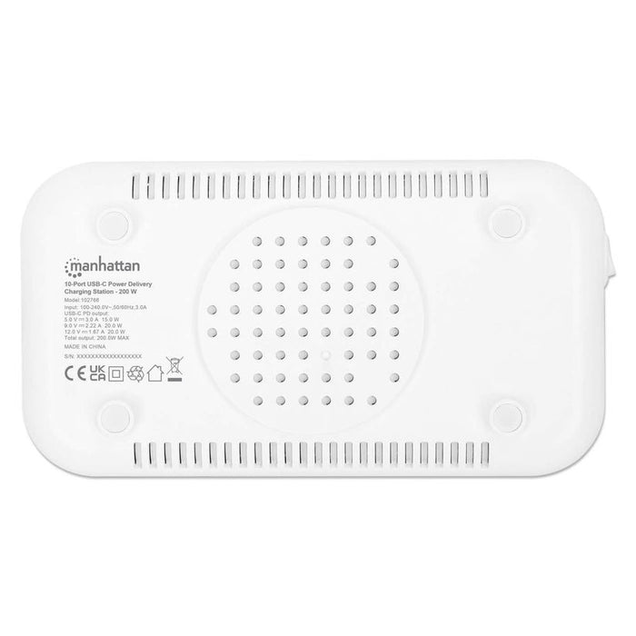 EAN 766623102766 - Manhattan 102766 cargador de dispositivo móvil Teléfono móvil, Smartphone, Tableta Blanco, Gris Corriente  imagen 11