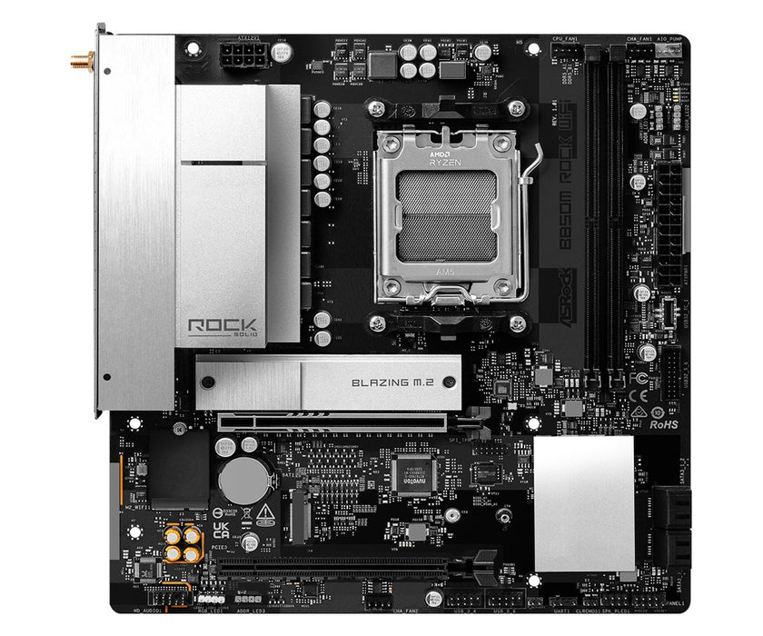 EAN 4711581494169 - Asrock B850M Rock WiFi AMD B850 Zócalo AM5 micro ATX imagen 3