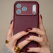 EAN 8721145007748 - Decoded D26IPO17PMBC1DY funda para teléfono móvil 17,5 cm (6.9") Borgoña imagen 3