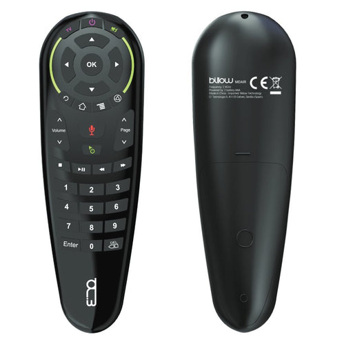 EAN 8435099528227 - Billow Mando mando a distancia IR inalámbrico PC, TV, Receptor de televisión Botones imagen 1