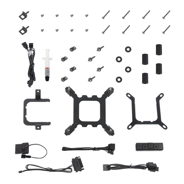 EAN 4710679817705 - Silverstone NovaPeak 360 ARGB Procesador Kit de refrigeración líquida 12 cm Negro 1 pieza(s) imagen 12