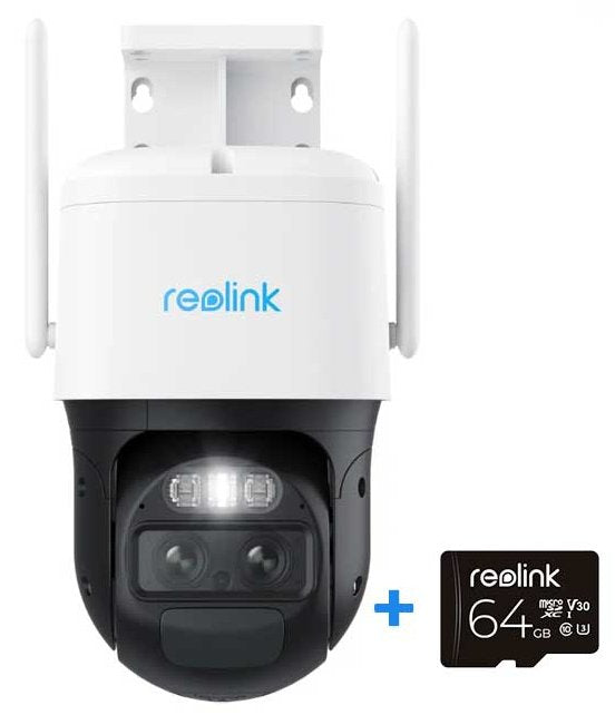 Reolink Trackmix Series G770, Cámara De Monitoreo White/Black, Resolución 4k, 4g Trackmix Series G770