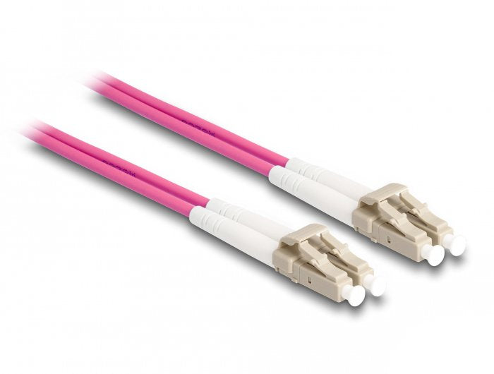 Delock Lwl Cable Mit Metallarmierung Lc Duplex Zu Lc Duplex Multimode Om4 3 M