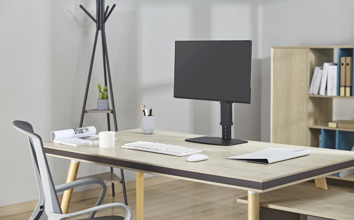 EAN 8716309135238 - Gembird MS-D1ST-02 soporte para monitor 81,3 cm (32") Escritorio Negro imagen 11