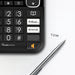 EAN 3700601423372 - amplicomms BigTel 1580 Combo Teléfono DECT/analógico Identificador de llamadas Negro imagen 4
